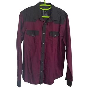 Guess Slim Fit Button Down Top